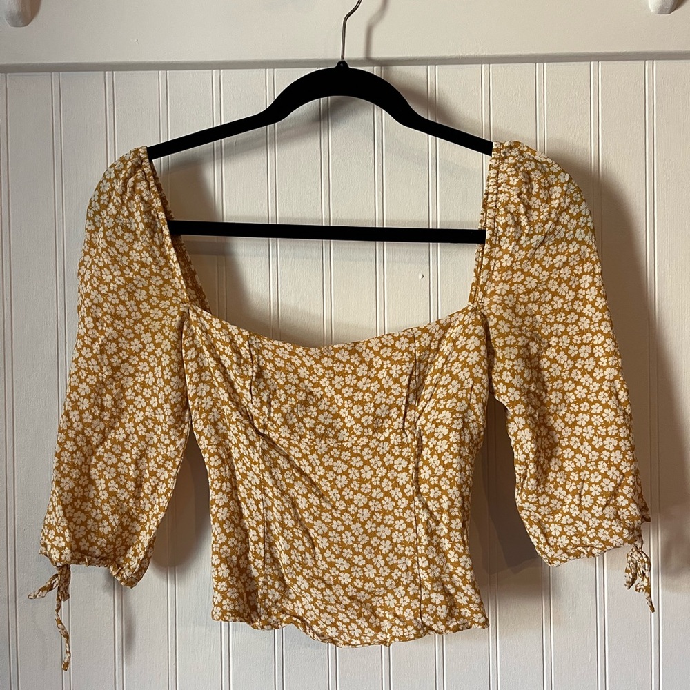 Floral Reformation Top